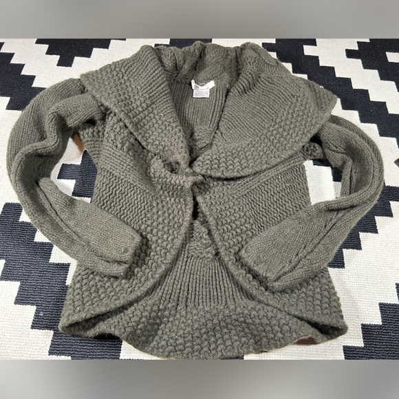 D. EXTERIOR, Italian, ruffle cardigan!! - Picture 4 of 11